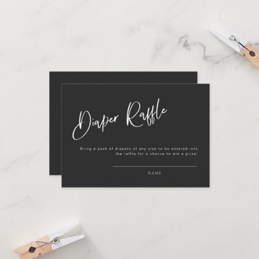 Black Gothic Inspiriert Babydusche-Windelwanne (Vorderseite/Rückseite Beispiel)