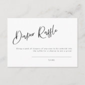 Black Gothic Inspiriert Babydusche-Windelwanne Begleitkarte (Vorderseite)