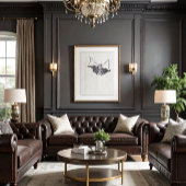 Black Gothic Lace Bat 1 Poster