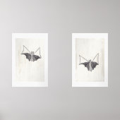 Black Gothic Lace Bats Set (Vorderseite)