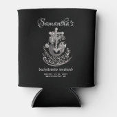 Black Gothic Last Sail Mermaid Junggeselinnen-Absc Dosenkühler (Vorderseite)