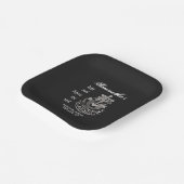 Black Gothic Mermaid Letztes Segel-Junggeselinnen- Pappteller (Gewinkelt)