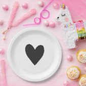 Black Gothic und Moody Halloween Kinderdusche Pappteller (Party)