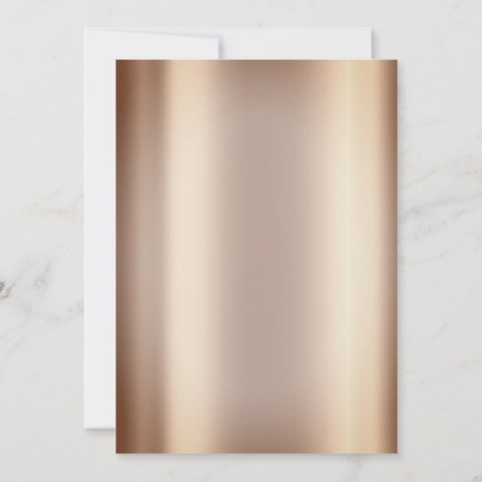 Black Grad Cap Cooper Graduation Party Einladung (Rückseite)