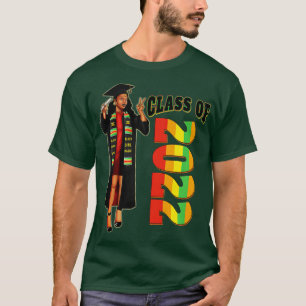 Black Grad Seniors Abschluss Class of 2022 Black T-Shirt