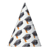 Black Graduation Cap Graduation Party Hat Partyhütchen (Links)