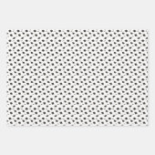 Black Graduation Cap Toss Geschenkpapier Set (Vorderseite 3)