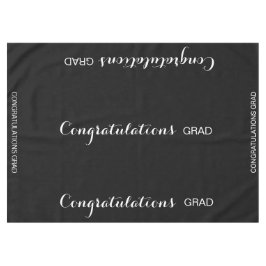 Black Graduation Party Tischdecke