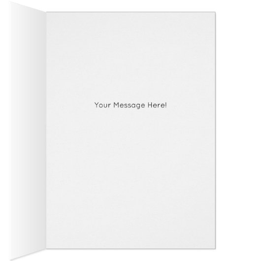 Black Graident Christmas Card - faltbar (Innen (Rechts))