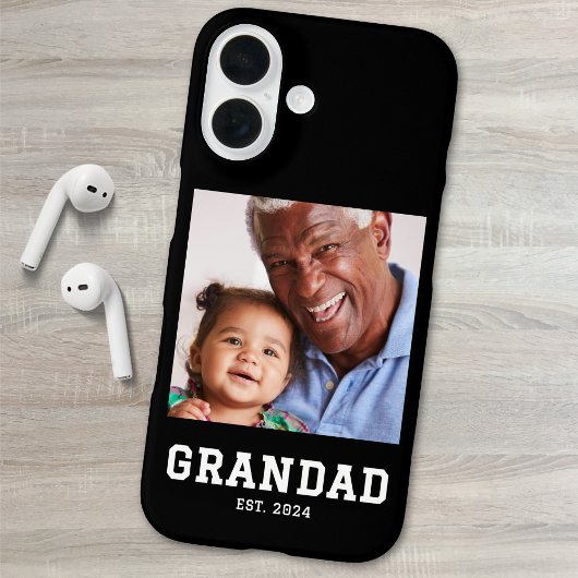 Black Grandad Established Bold Photo Case-Mate iPhone Hülle