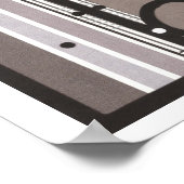 Black Gray Beige GRANADA Spanien Collage Poster (Ecke)