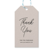 Black Gray Elegant Business Vielen Dank, dass Sie 