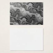 Black Gray Groovy Waves (Vorne & Hinten)