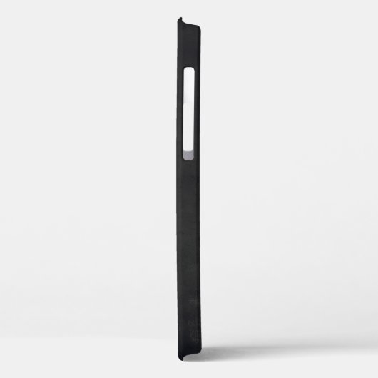 Black Gray Pink Stilvoll rustikaler Name Monogram Case-Mate iPhone Hülle (Rückseite / Links)