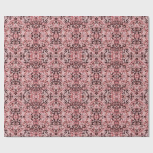 Black Gray Pink White Modern Geometric Abstract Geschenkpapier (Flach)