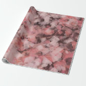 Black Gray Pink White Modern Geometric Abstract Geschenkpapier (Ungerollt)