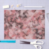 Black Gray Pink White Modern Geometric Abstract Seidenpapier (Handwerk)