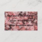 Black Gray Pink White Modern Geometric Abstract Visitenkarte (Vorderseite)