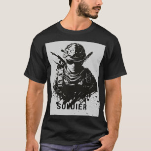 Black Gray T - Shirt 👕