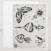 Black & Gray von Lauren Caldwell (Vorne/Hinten)