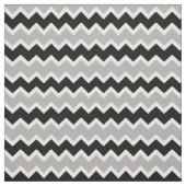 Black Gray Zickzack Zigzag Muster Stoff (Muster)