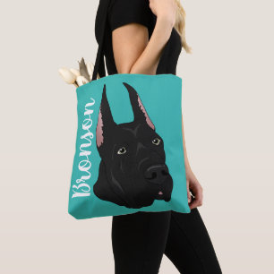 Black Great Dane Tasche