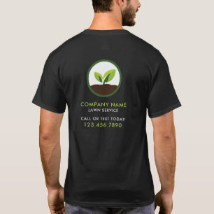 Black Green Lawn Care Landschaftsbau Proficient T-Shirt
