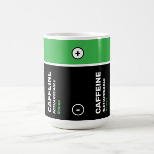 Black Green Personalisiert Coffee Recharable Tasse