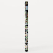 BLACK GREEN RED ART NOUVEAU GEMSTONE MONOGRAMM Rub Case-Mate iPhone Hülle (Hinten/Rechts)