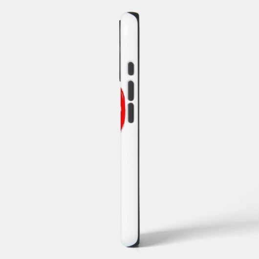 Black & Green Samurai Head – Custom IPHONE Case (Rückseite / Links)