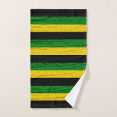 BLACK GREEN YELLOW. SAMER BRASIL BADHANDTUCH SET (Handtuch)
