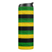 BLACK GREEN YELLOW. SAMER BRASIL THERMOSBECHER (Nach links gedreht)
