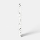 Black & Grey Hearts Phone Case Samsung Galaxy Hülle (Linke Seite)