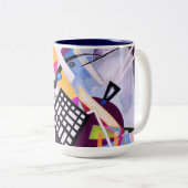 Black Grid, 1922 - Kandinsky Zweifarbige Tasse (VorderseiteRechts)