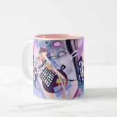 Black Grid, 1922 - Kandinsky Zweifarbige Tasse (Vorderseite Links)