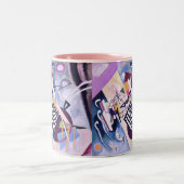 Black Grid, 1922 - Kandinsky Zweifarbige Tasse (Mittel)