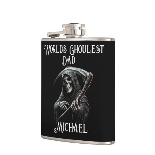 Black Grim Sensenmann World ist der geistlichste C Flachmann (Links)