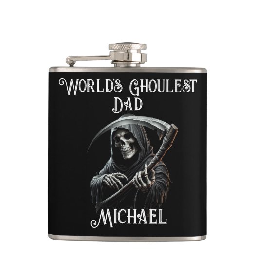 Black Grim Sensenmann World ist der geistlichste C Flachmann (Vorderseite)