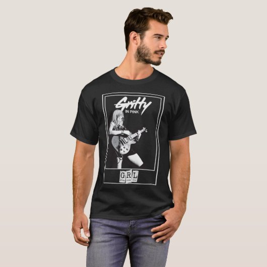 Black Gritty T-Shirt (Vorne ganz)