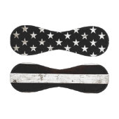 Black Grunge American Flag 2 Baseball (Paneele)