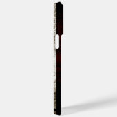 Black Grunge American Flag Case-Mate iPhone Hülle (Rückseite / Rechts)