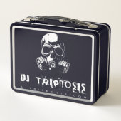 Black Grunge Skull Lunchbox (Rückseite)