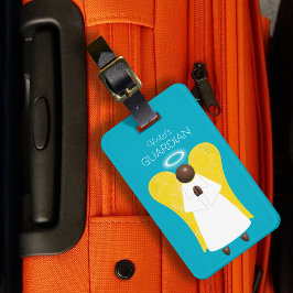 Black Guardian Angel, (beidseitig) Gepäckanhänger