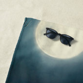 Black Halloween Cat Strandtuch (Beispiel)