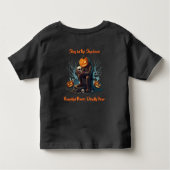 🖤 Black Halloween Kid T-Shirt 🎃 (Rückseite)
