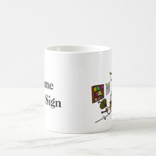 Black Ham Crazy Ham Shack Mug Kaffeetasse (Mittel)