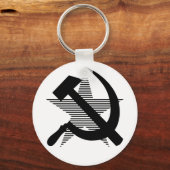 Black Hammer & Sickle Schlüsselanhänger (Vorderseite)