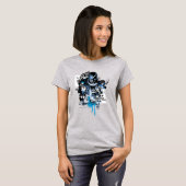 Black Hand - Blue Collage T-Shirt (Vorne ganz)