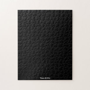Black Happy Birthday Frustration Puzzle