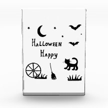 Black Happy Halloween Horror spukhaft